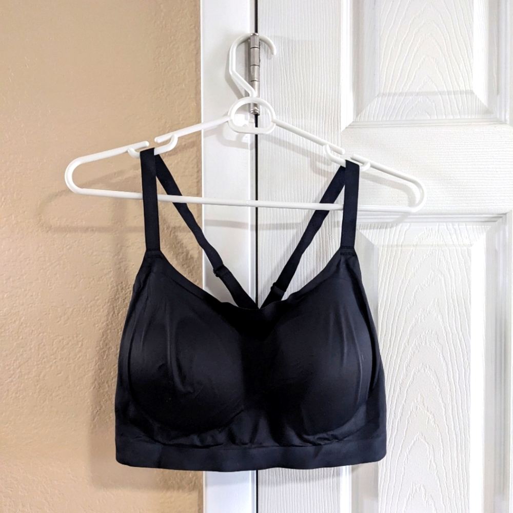 Soma Women's Embliss Luxe Adjustable Bralette, Size XXL, Black